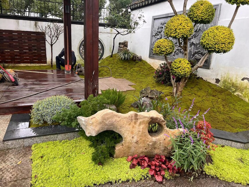 现代庭院景观设计施工